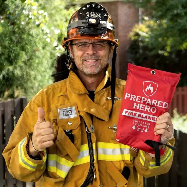 Prepared Hero Fire Blanket